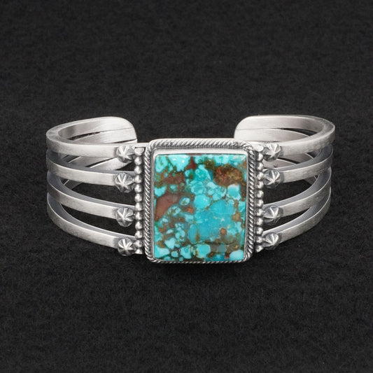 Daniel Benally Turquoise & Sterling Silver Bracelet