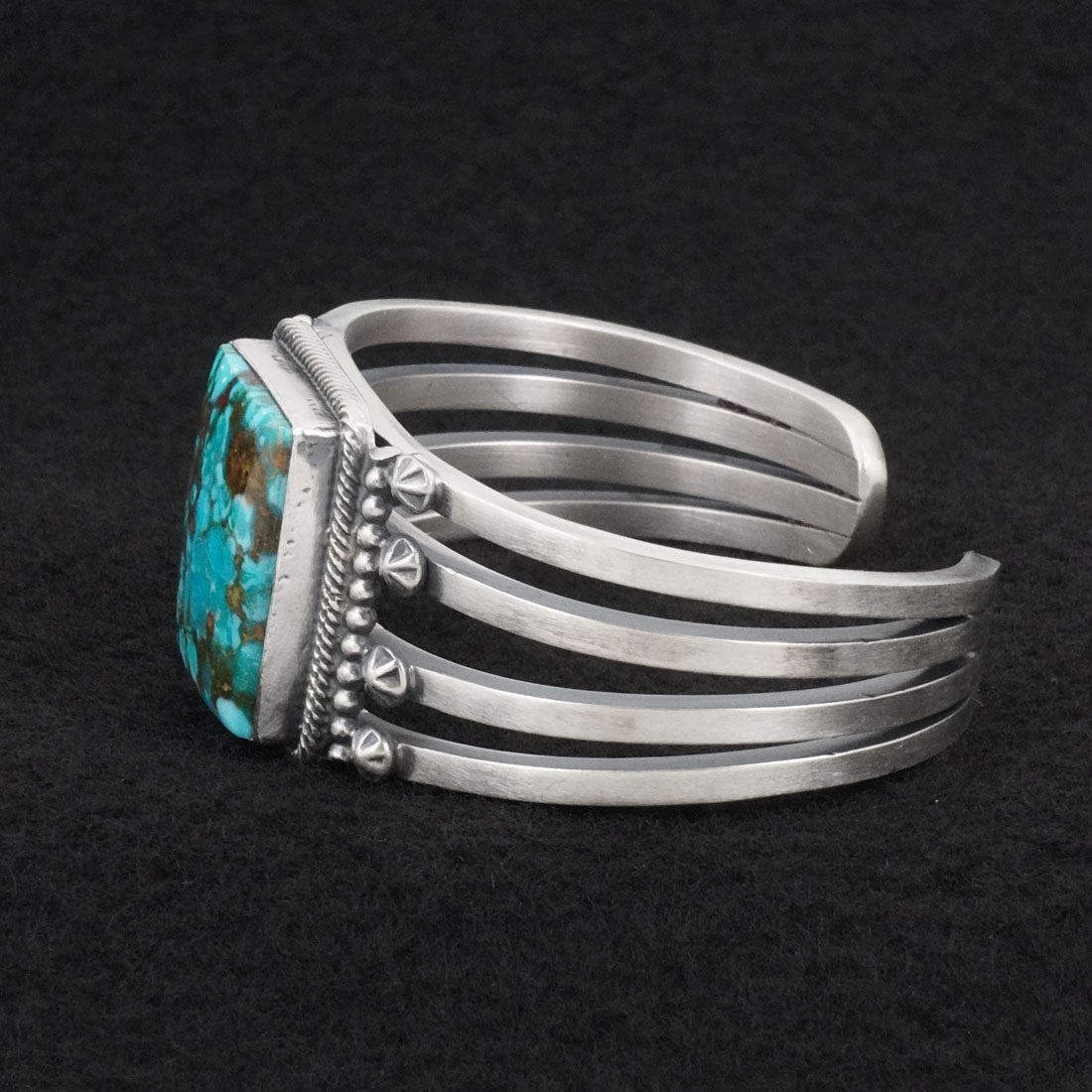 Daniel Benally Turquoise & Sterling Silver Bracelet