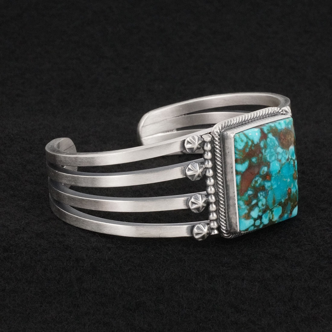 Daniel Benally Turquoise & Sterling Silver Bracelet