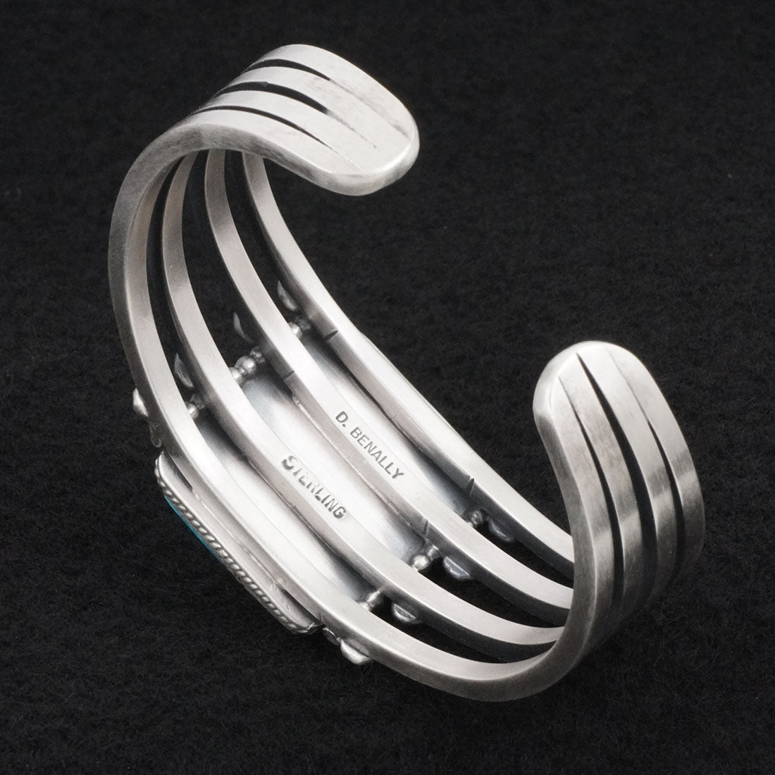 Daniel Benally Turquoise & Sterling Silver Bracelet