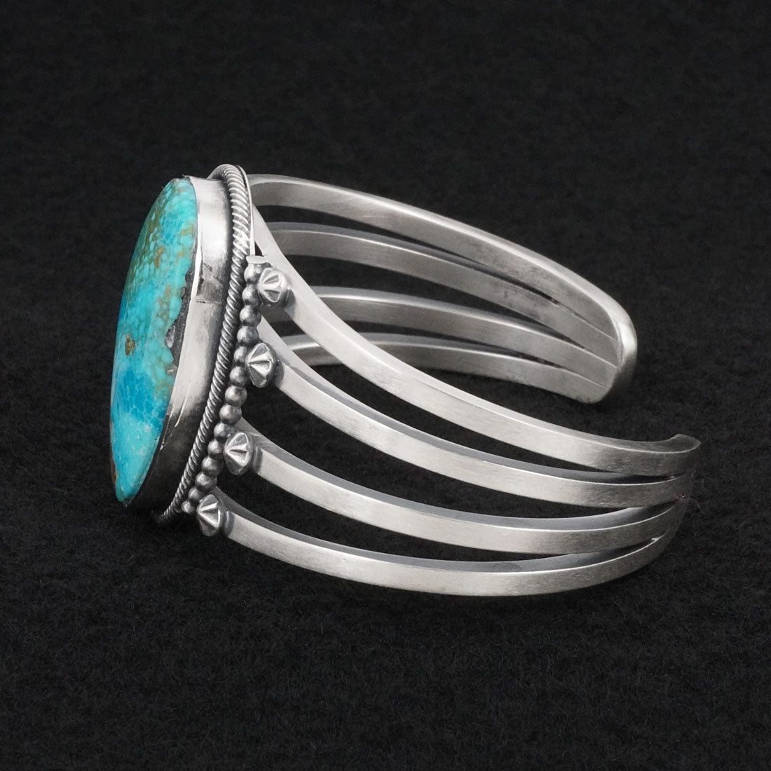Daniel Benally Turquoise & Sterling Silver Bracelet