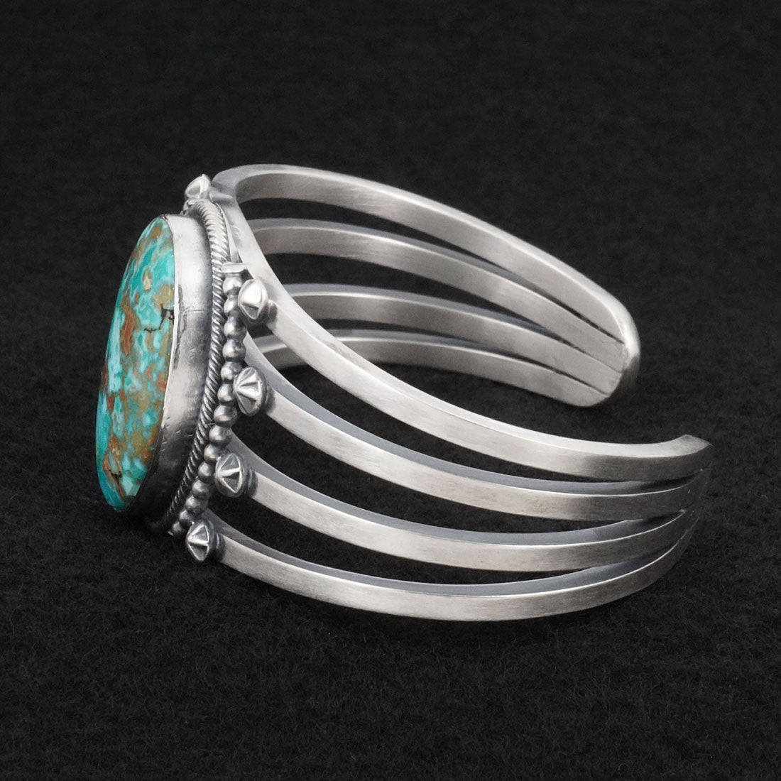 Daniel Benally Turquoise & Sterling Silver Bracelet