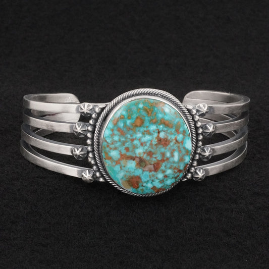 Daniel Benally Turquoise & Sterling Silver Bracelet