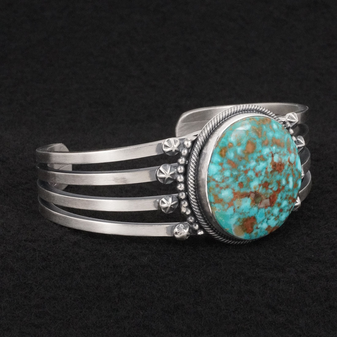 Daniel Benally Turquoise & Sterling Silver Bracelet