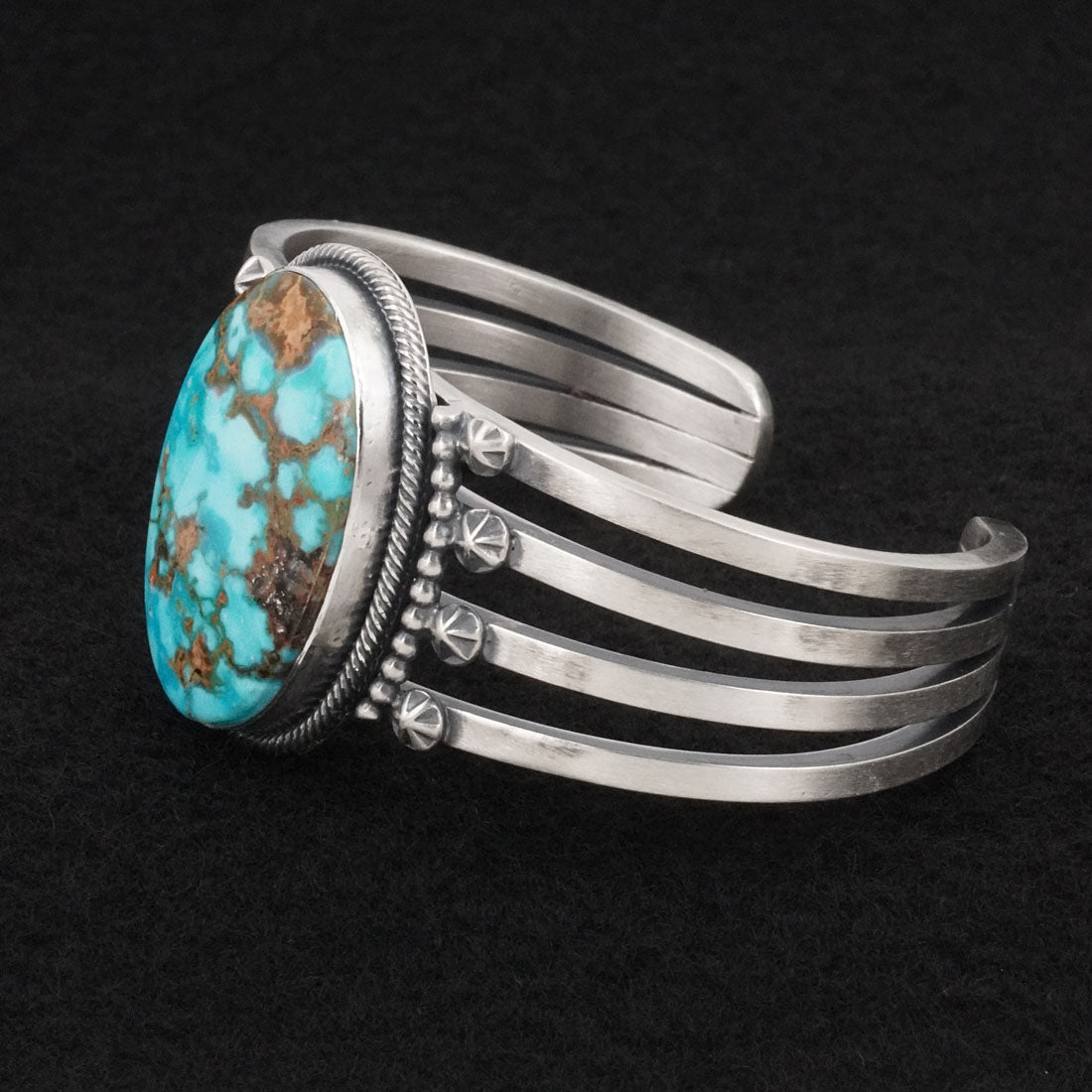 Daniel Benally Turquoise & Sterling Silver Bracelet