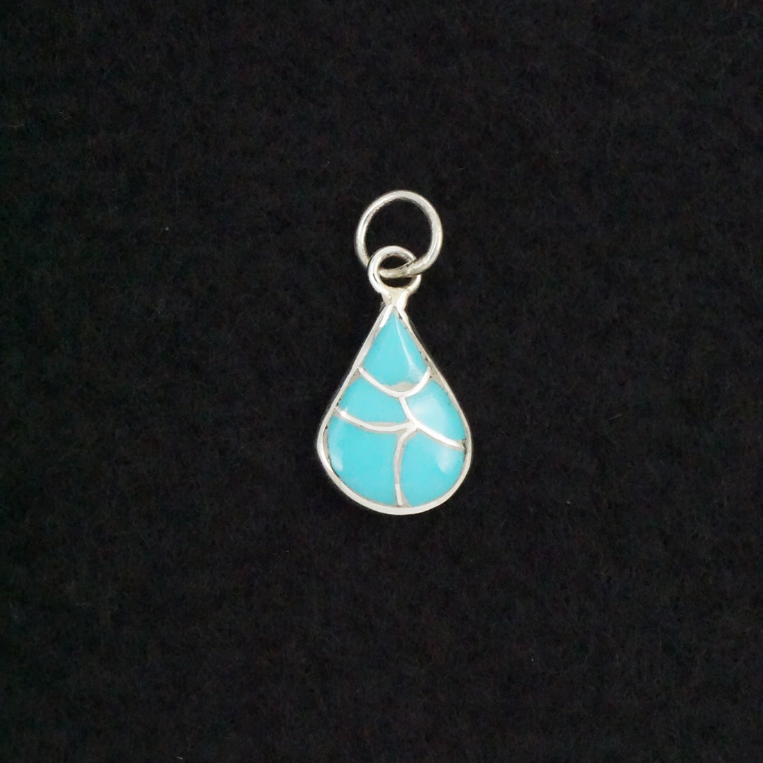 Orena Leekya Turquoise & Sterling Silver Pendant