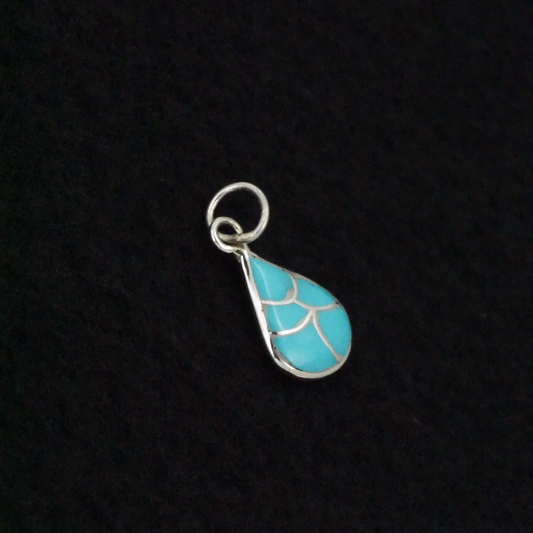 Orena Leekya Turquoise & Sterling Silver Pendant