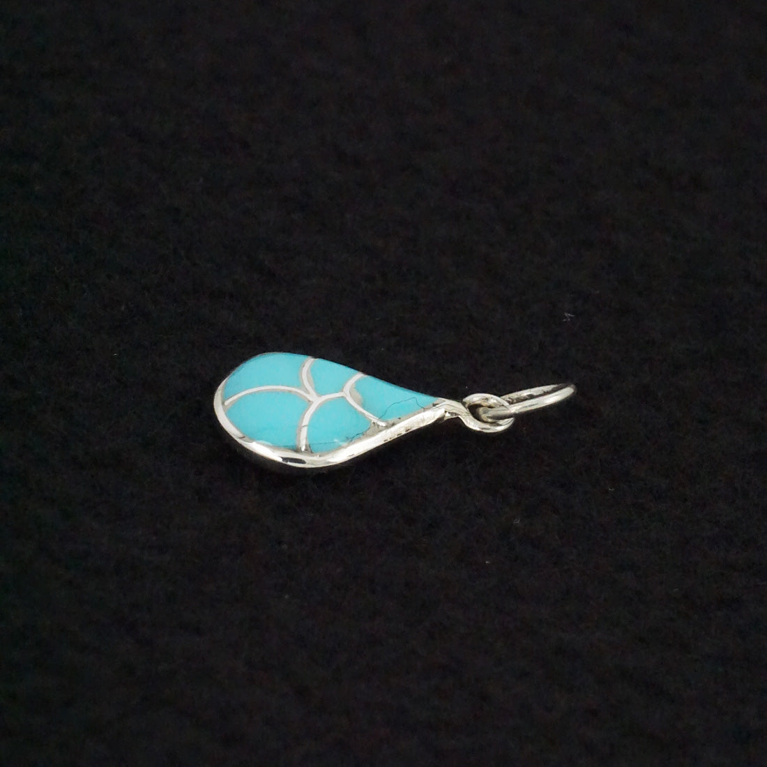 Orena Leekya Turquoise & Sterling Silver Pendant