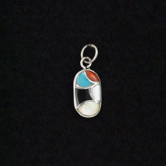 Orena Leekya Multi-Stone & Sterling Silver Pendant