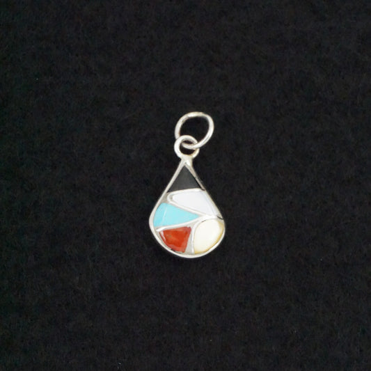 Orena Leekya Multi-Stone & Sterling Silver Pendant