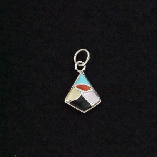 Orena Leekya Multi-Stone & Sterling Silver Pendant