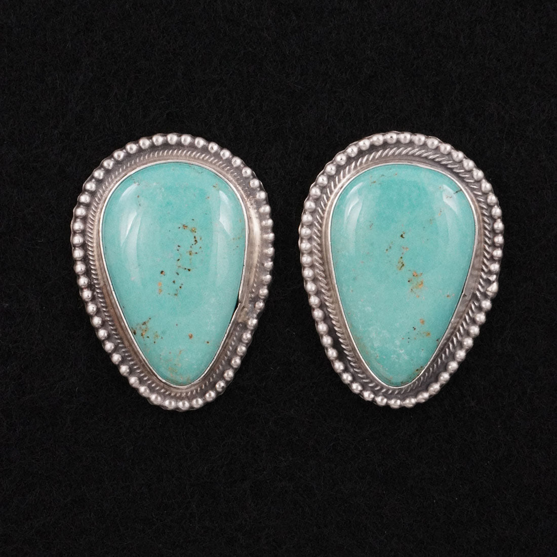 Thomas Francisco Turquoise & Sterling Silver Earrings