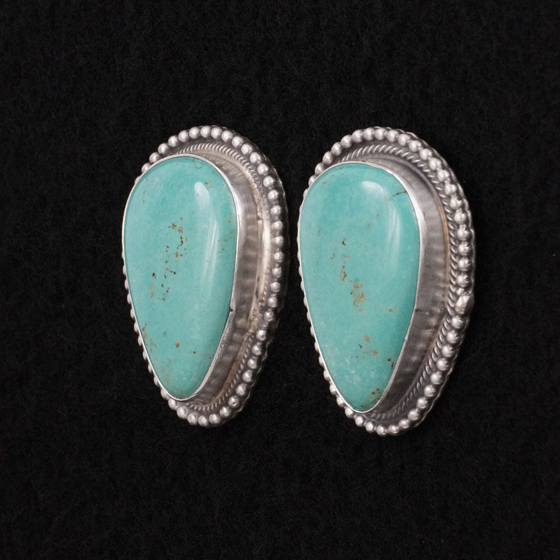 Thomas Francisco Turquoise & Sterling Silver Earrings