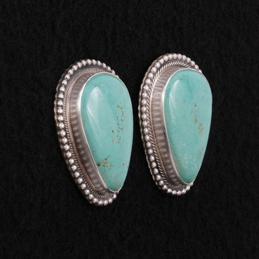 Thomas Francisco Turquoise & Sterling Silver Earrings