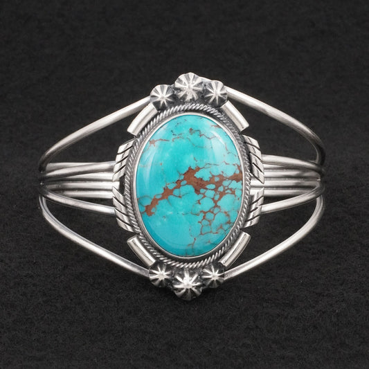 Paul Livingston Turquoise & Sterling Silver Bracelet