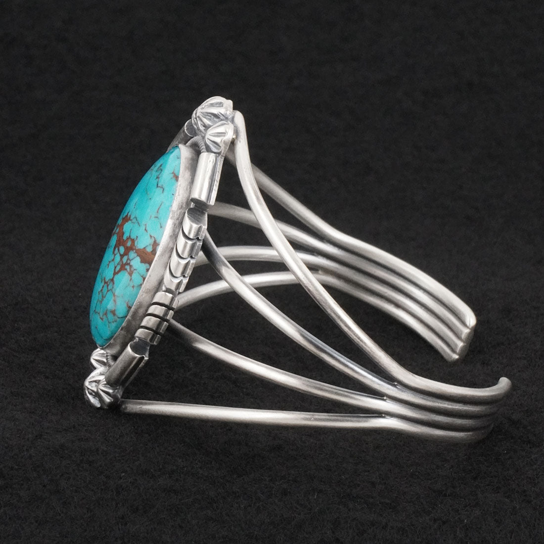 Paul Livingston Turquoise & Sterling Silver Bracelet