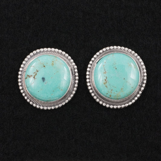 Thomas Francisco Turquoise & Sterling Silver Earrings