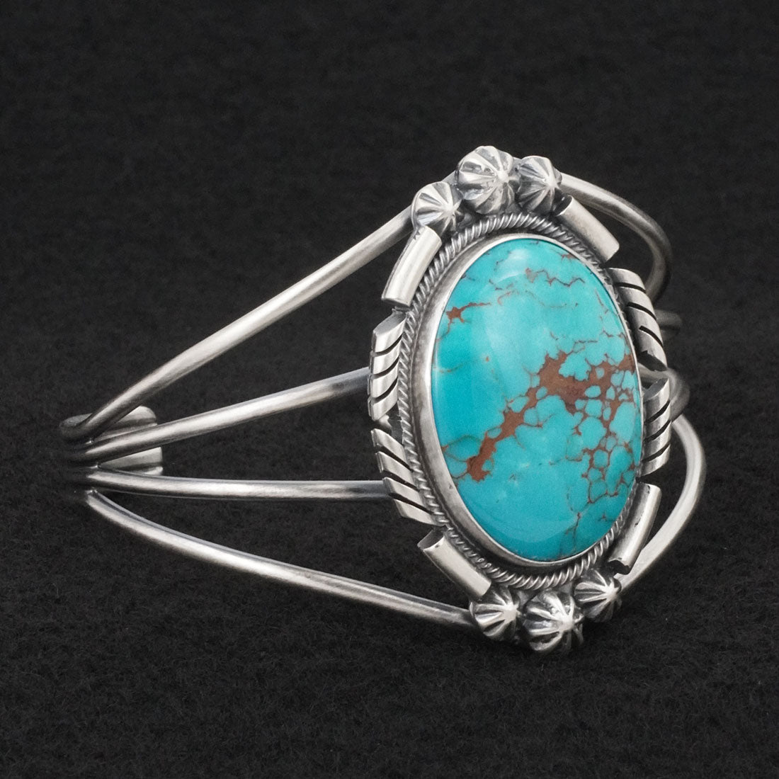 Paul Livingston Turquoise & Sterling Silver Bracelet