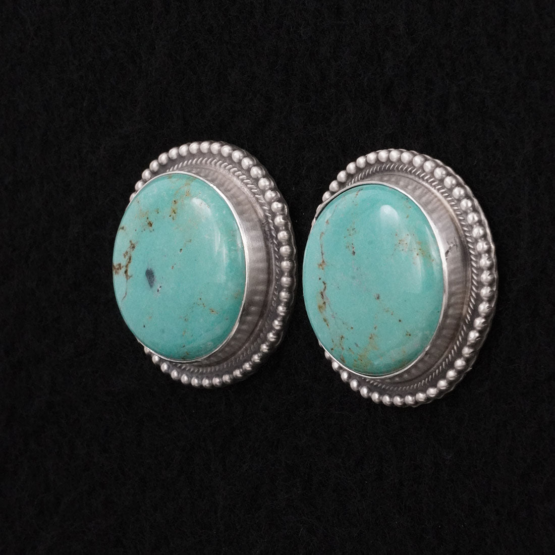 Thomas Francisco Turquoise & Sterling Silver Earrings