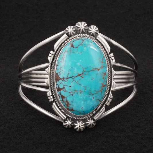 Paul Livingston Turquoise & Sterling Silver Bracelet