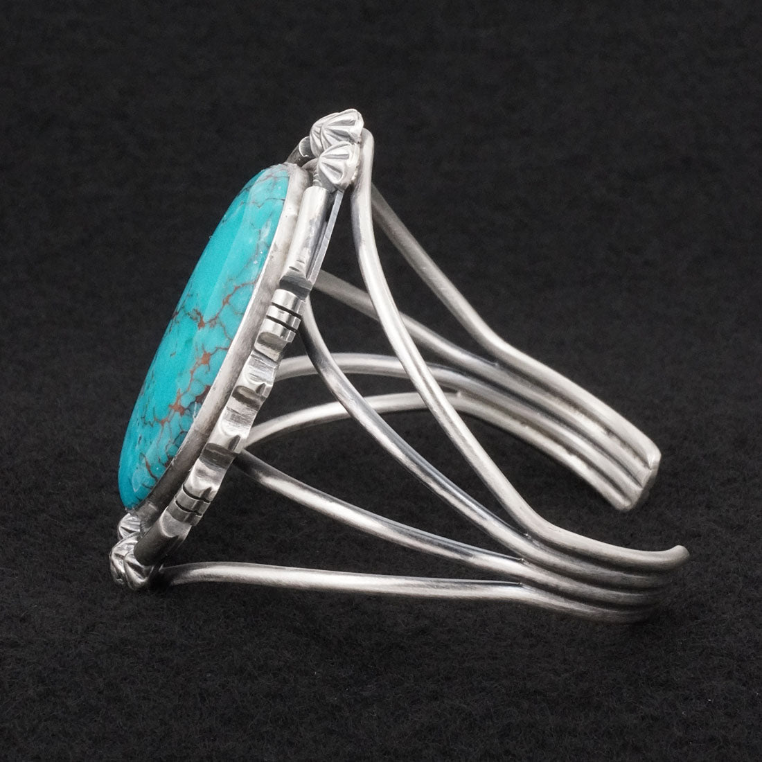 Paul Livingston Turquoise & Sterling Silver Bracelet