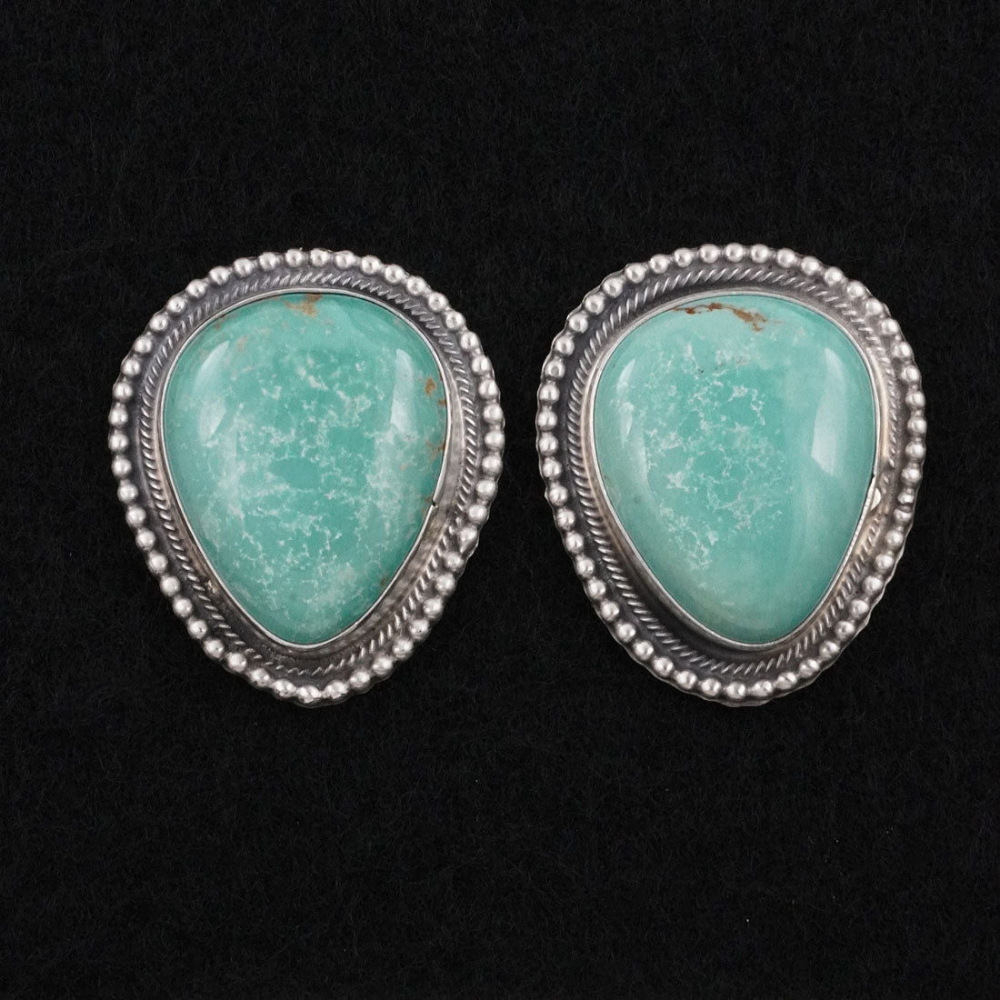 Thomas Francisco Turquoise & Sterling Silver Earrings