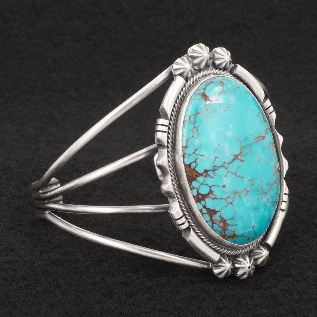Paul Livingston Turquoise & Sterling Silver Bracelet