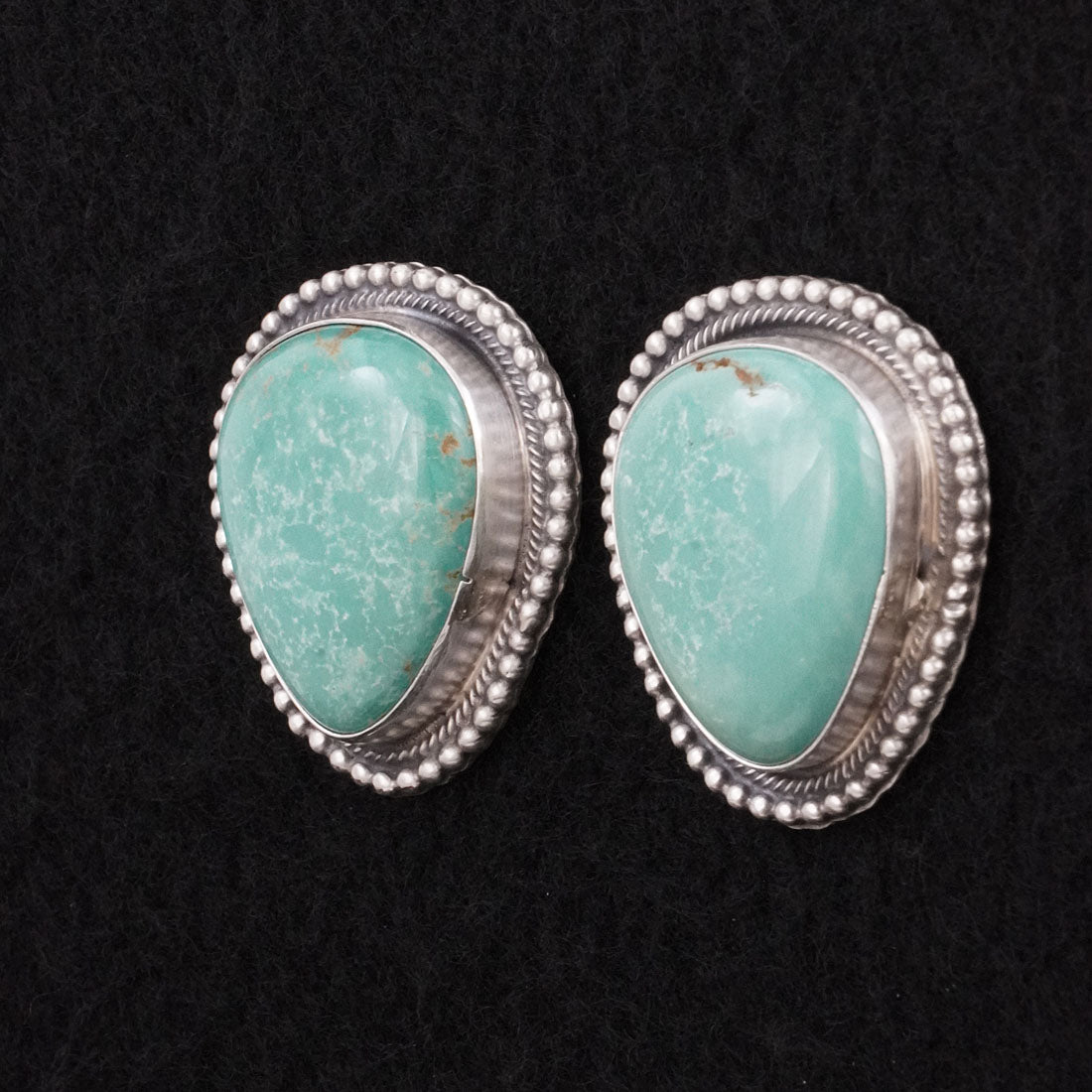 Thomas Francisco Turquoise & Sterling Silver Earrings