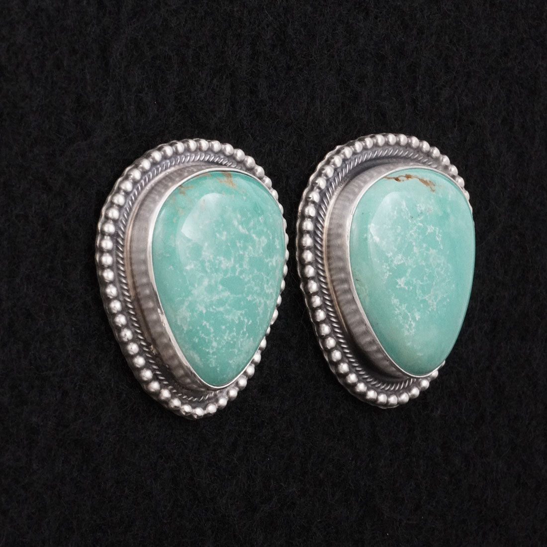 Thomas Francisco Turquoise & Sterling Silver Earrings