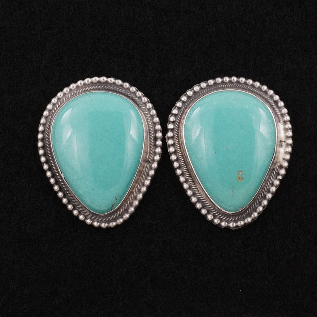 Thomas Francisco Turquoise & Sterling Silver Earrings