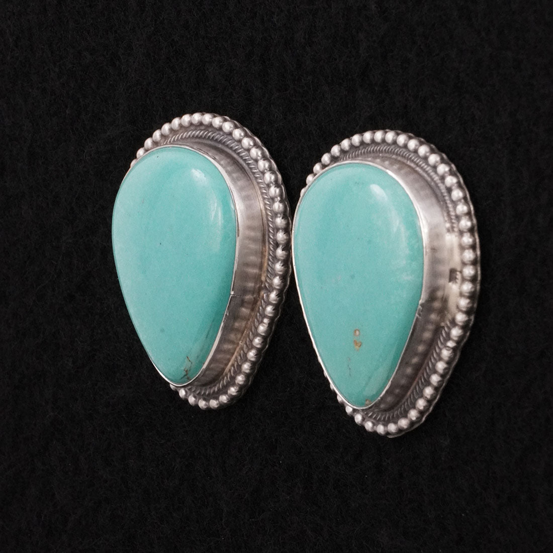 Thomas Francisco Turquoise & Sterling Silver Earrings