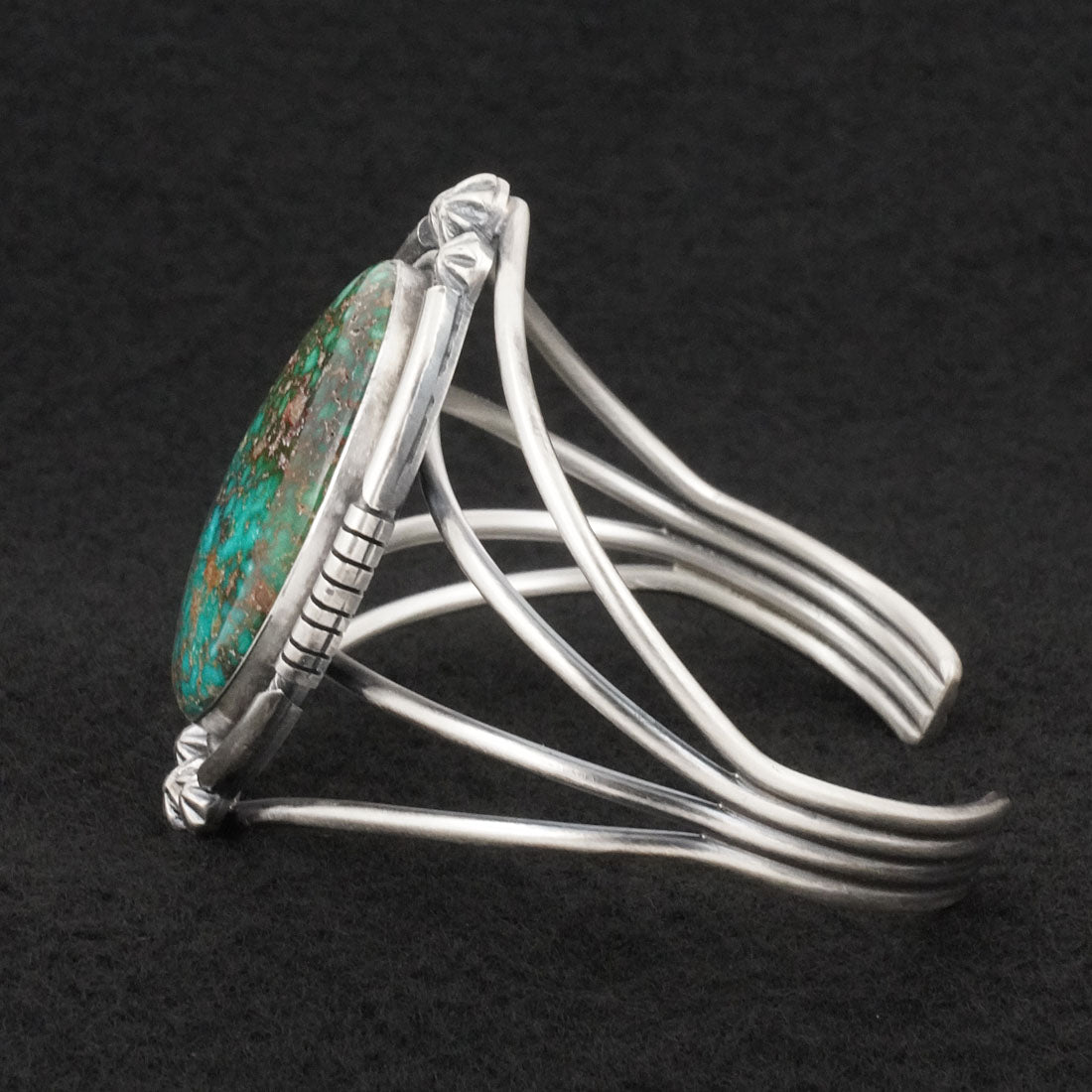 Paul Livingston Turquoise & Sterling Silver Bracelet