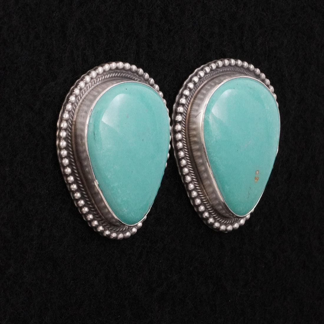 Thomas Francisco Turquoise & Sterling Silver Earrings