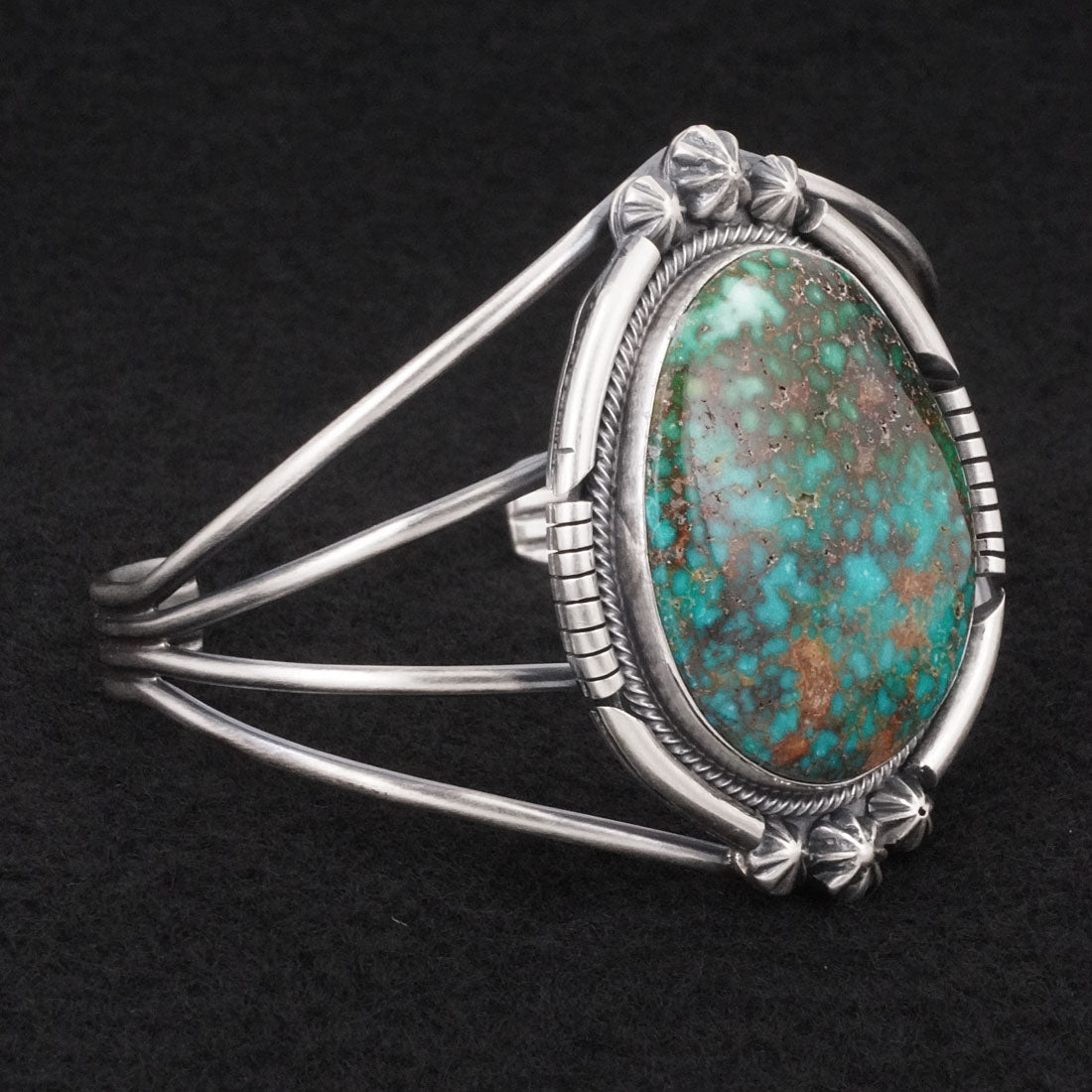 Paul Livingston Turquoise & Sterling Silver Bracelet