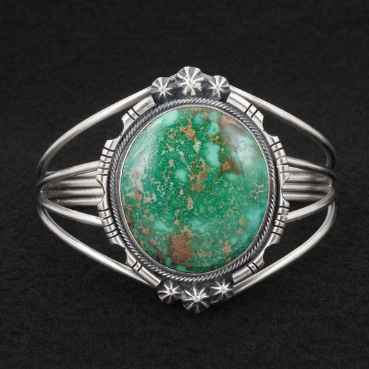 Paul Livingston Turquoise & Sterling Silver Bracelet