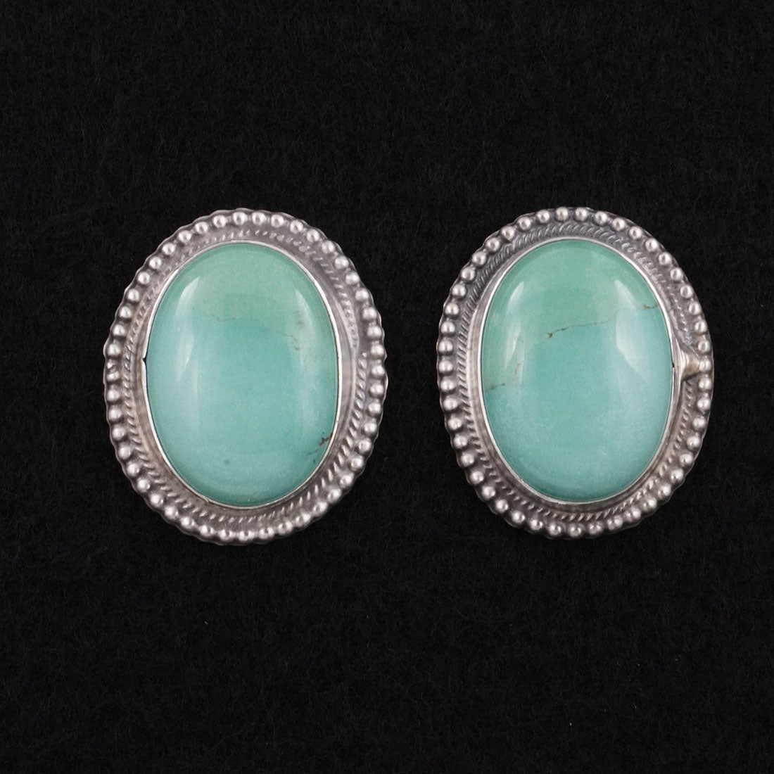 Thomas Francisco Turquoise & Sterling Silver Earrings