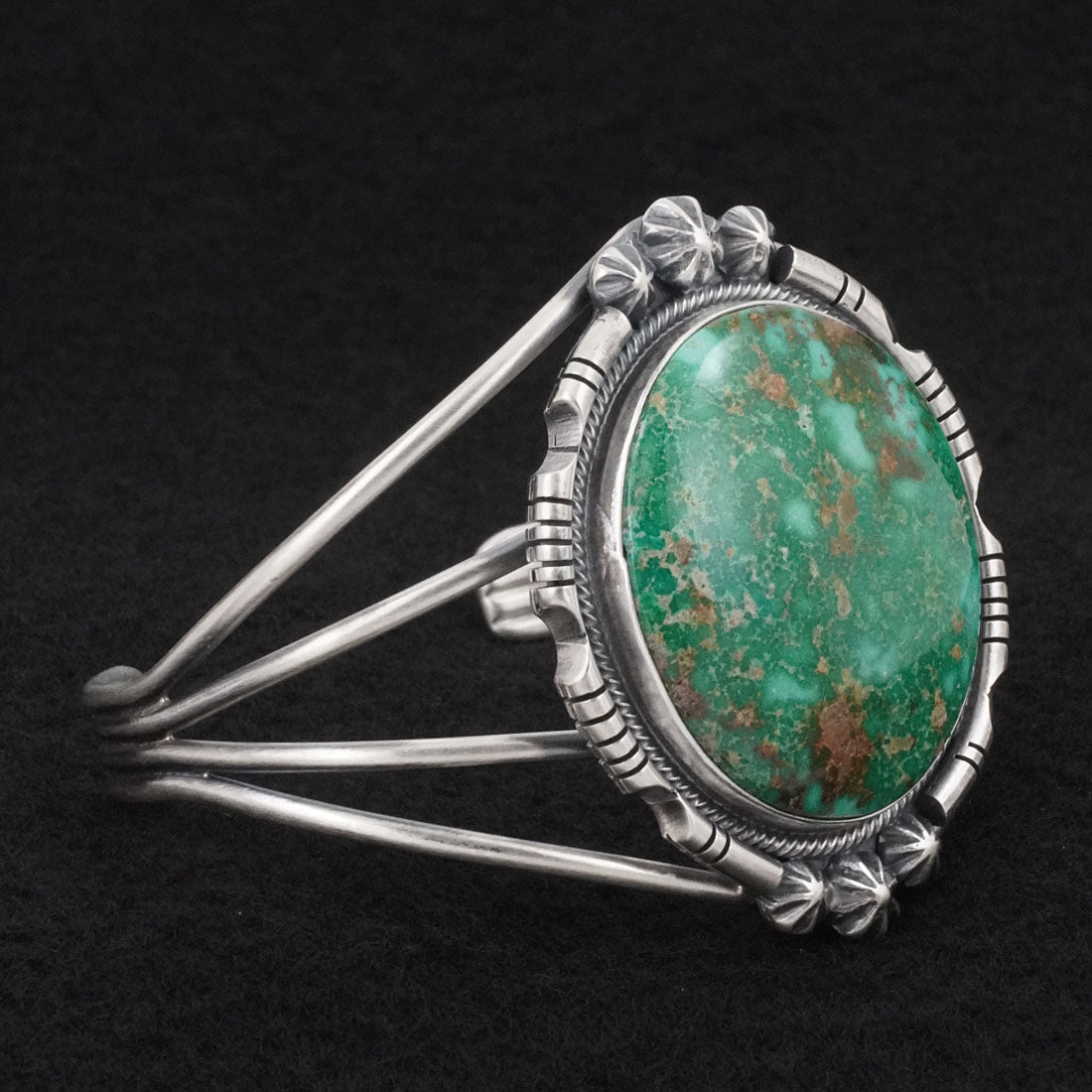 Paul Livingston Turquoise & Sterling Silver Bracelet