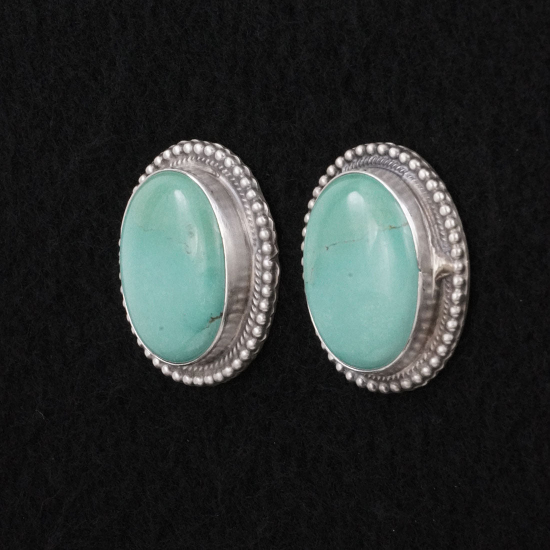 Thomas Francisco Turquoise & Sterling Silver Earrings