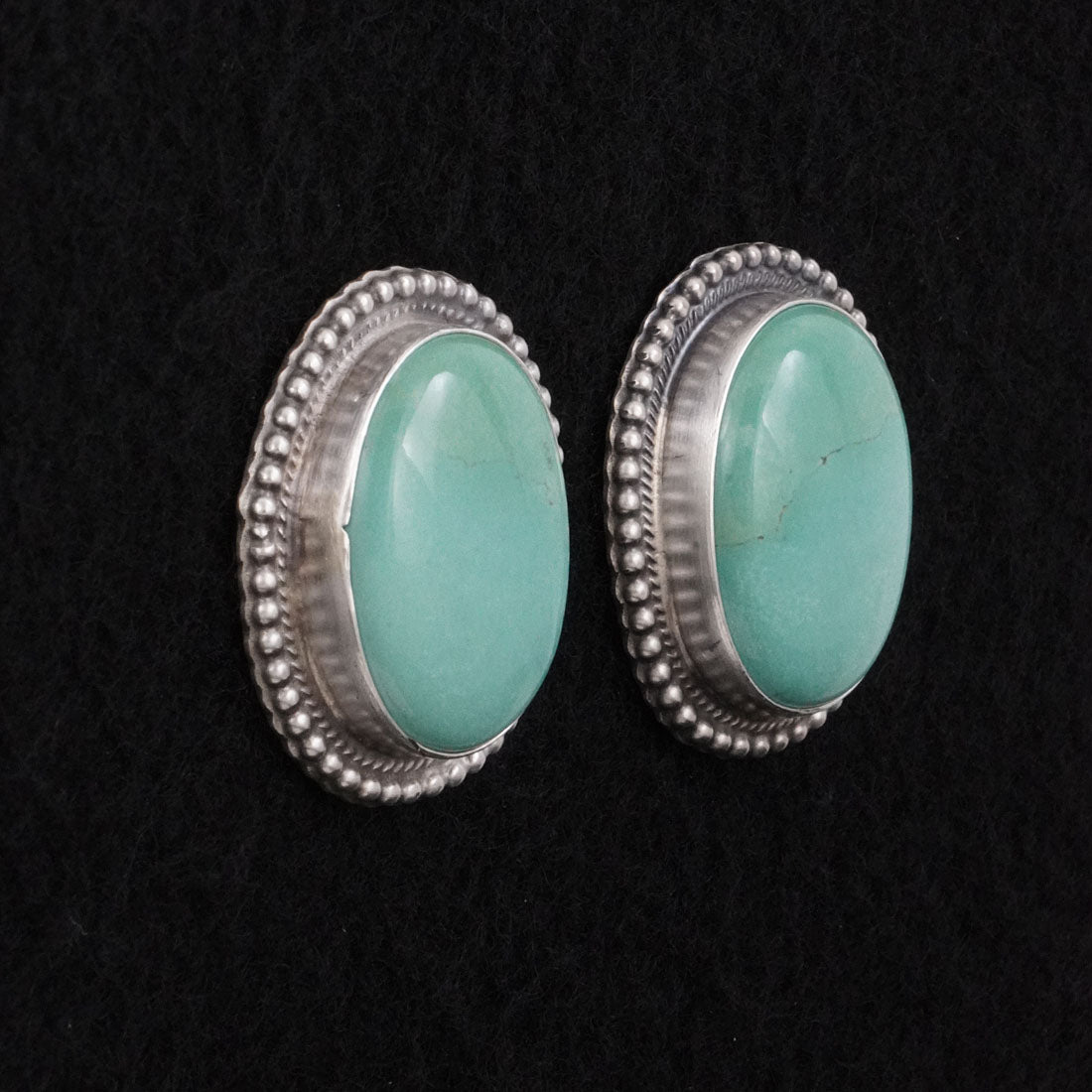 Thomas Francisco Turquoise & Sterling Silver Earrings