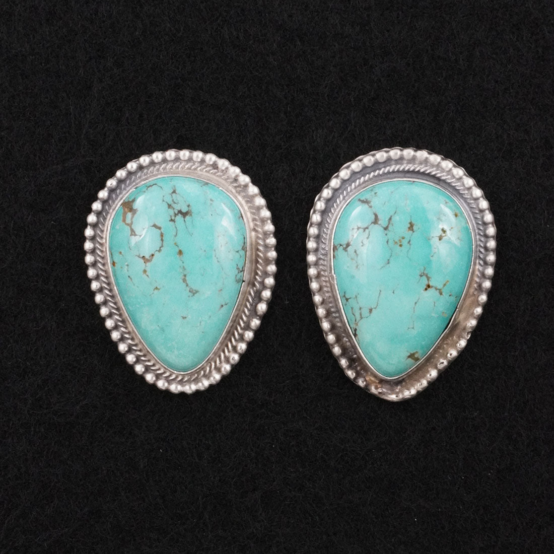 Thomas Francisco Turquoise & Sterling Silver Earrings