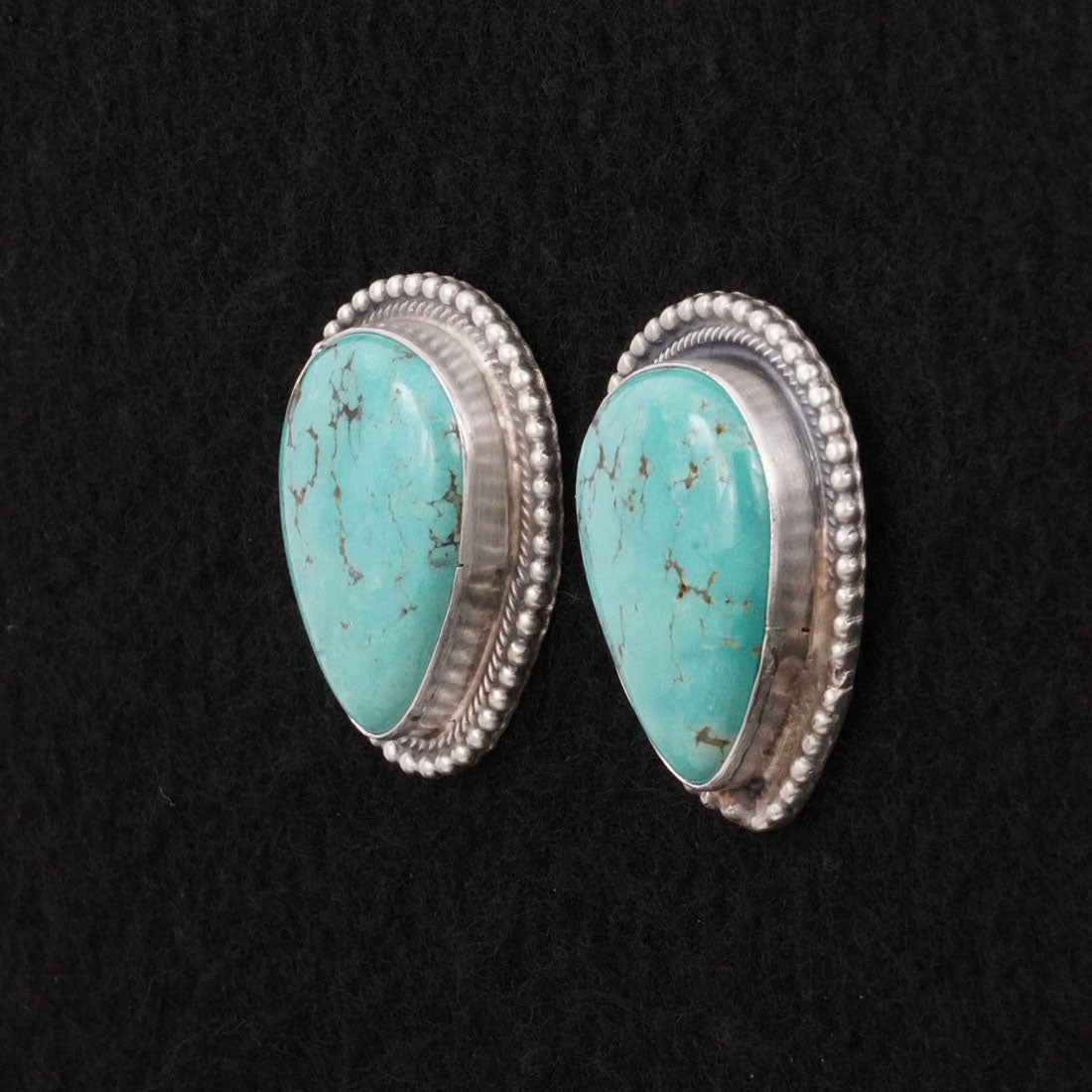 Thomas Francisco Turquoise & Sterling Silver Earrings
