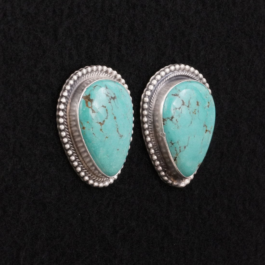 Thomas Francisco Turquoise & Sterling Silver Earrings