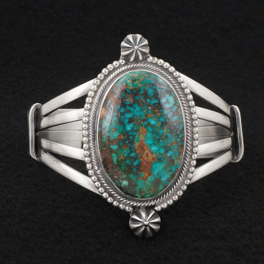 Kathleen Livingston Turquoise & Sterling Silver Bracelet