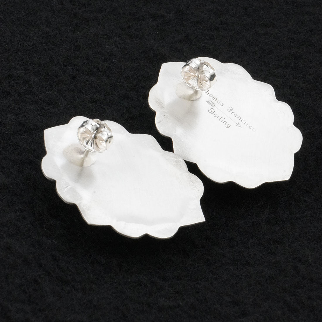 Thomas Francisco Turquoise & Sterling Silver Earrings
