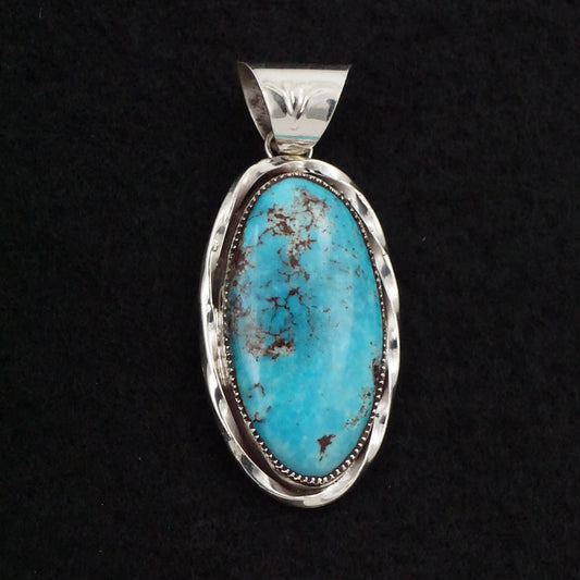 Ernest Hawthorne Turquoise & Sterling Silver Pendant