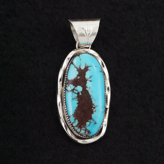 Ernest Hawthorne Turquoise & Sterling Silver Pendant