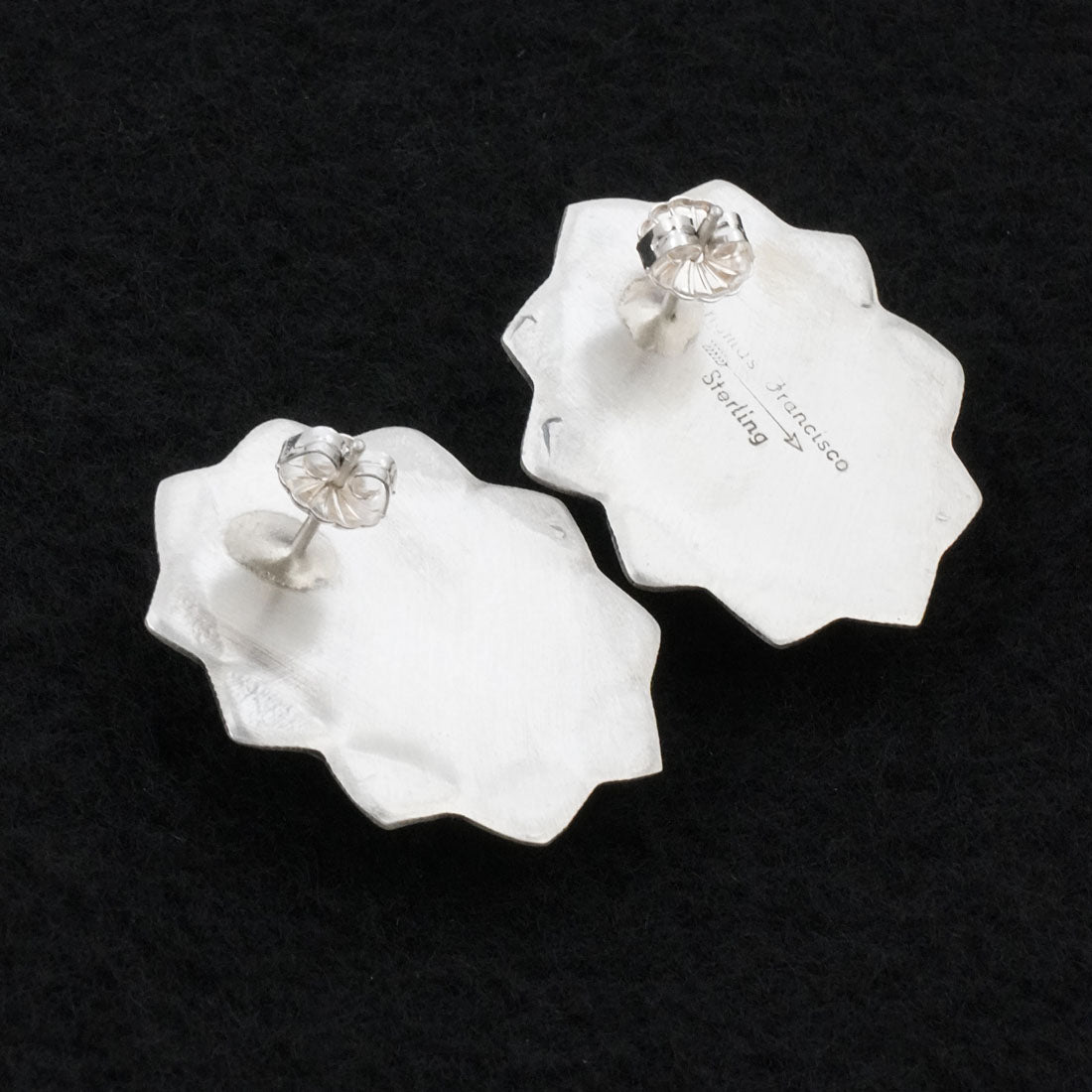Thomas Francisco Turquoise & Sterling Silver Earrings