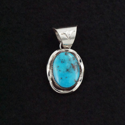 Ernest Hawthorne Turquoise & Sterling Silver Pendant