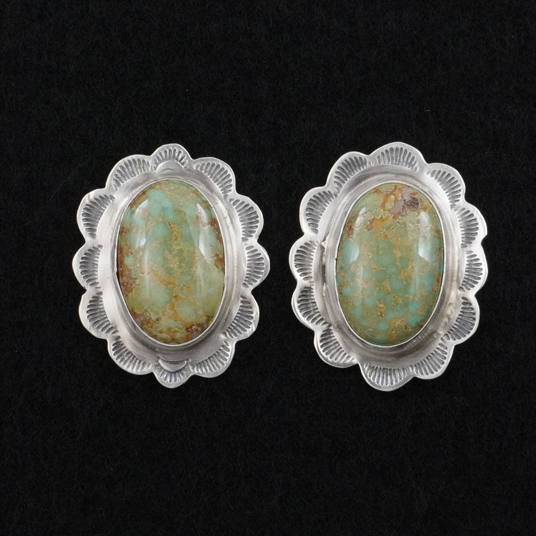 Thomas Francisco Turquoise & Sterling Silver Earrings