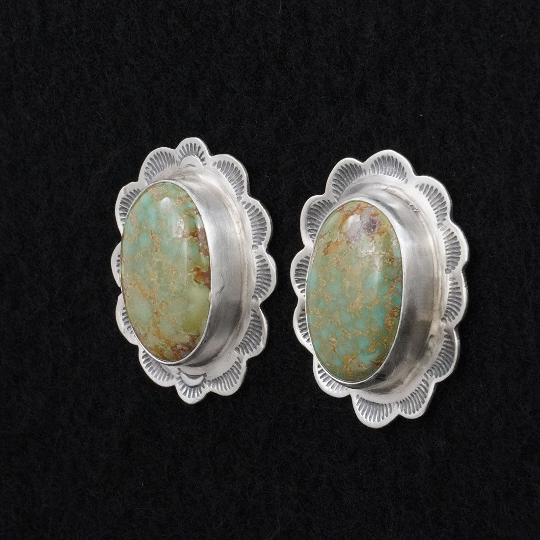 Thomas Francisco Turquoise & Sterling Silver Earrings